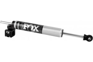 Fox 2.0 TS Steering Stabilizer, Stock & 1 3/8in Tie Rod Clamp JK