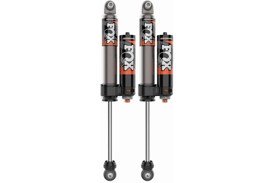 Fox 2.5 Performance Elite Series Adjustable Reservoir Shocks Rear - 4.5-6in Lift JT