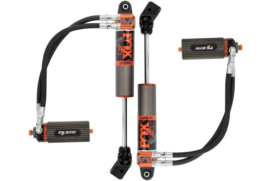 Fox 3.0 Factory Race Series Adjustable Internal Bypass Piggyback Shocks Front - 3.5-4.5in Lift JT