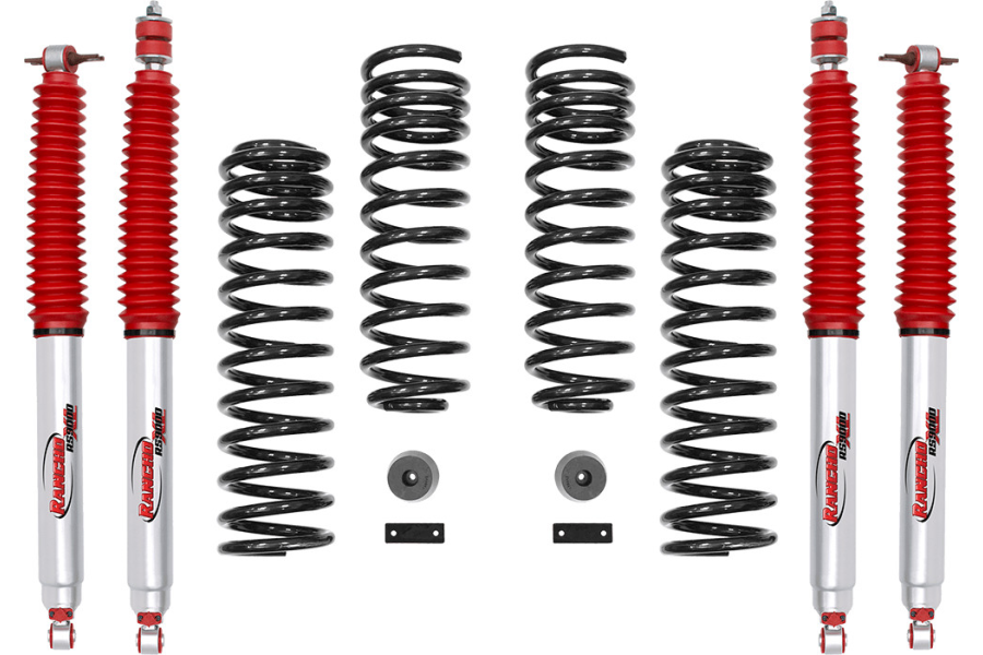 Rancho 2in Sport Lift Suspension System w/RS9000 Shocks - JK 4dr