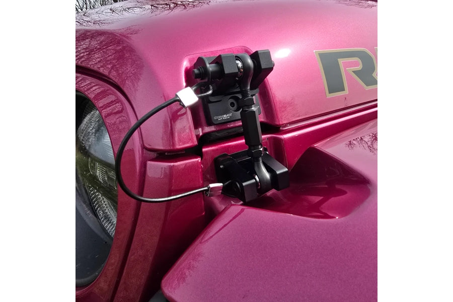 Combat Off Road Billet Aluminum Hood Latch Set - Black Out Series