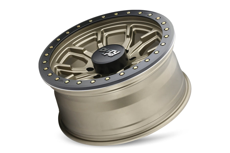 Dirty Life DT-1 9303 Series Beadlock Wheel 17X9 5x5 38mm Offset Satin Gold