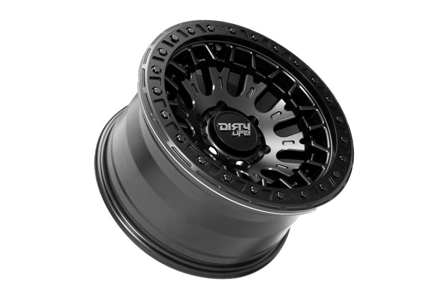 Dirty Life DT-3 9317 Series Beadlock Wheel, 17x9 5x5 -38mm - Matte Black