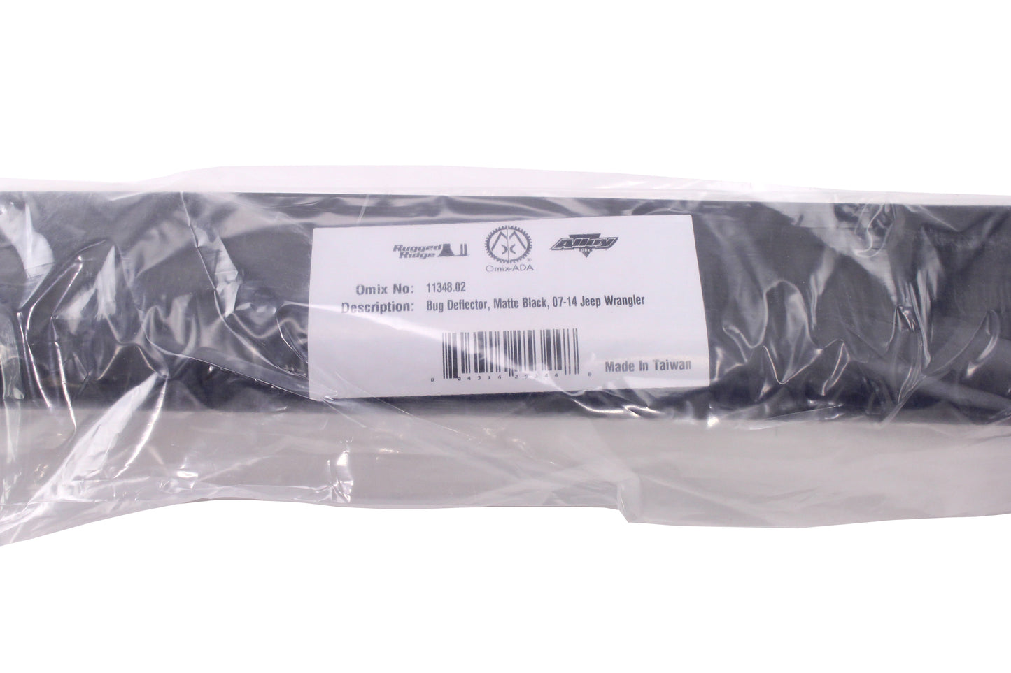 Rugged Ridge Bug Deflector Matte Black