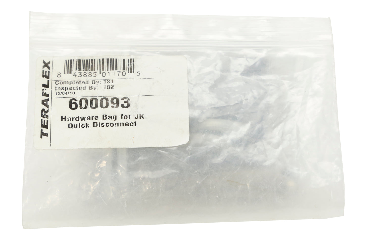 Teraflex Quick Disconnects Hardware