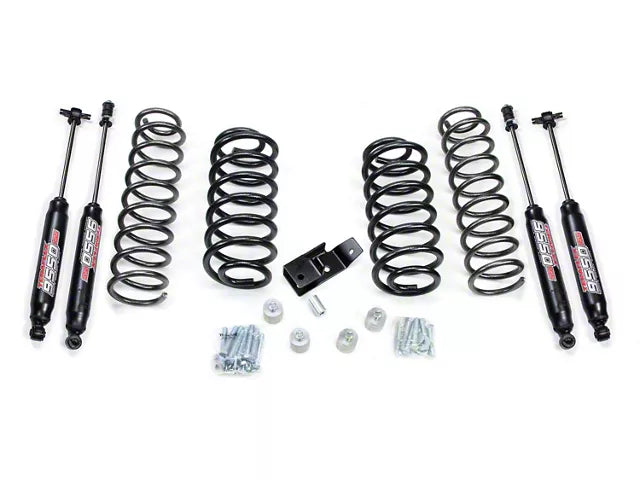 Teraflex 2in Coil Spring Lift Kit & 9550 VSS Twin-Tube Shocks TJ/LJ