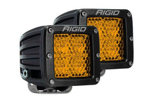 Rigid Industries D-Series Rear Facing High/Low Lights - Amber Diffused Light Pattern, Pair