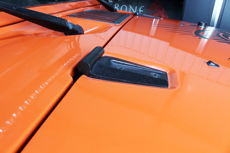 Kentrol Hood Hinge Set - Textured Black