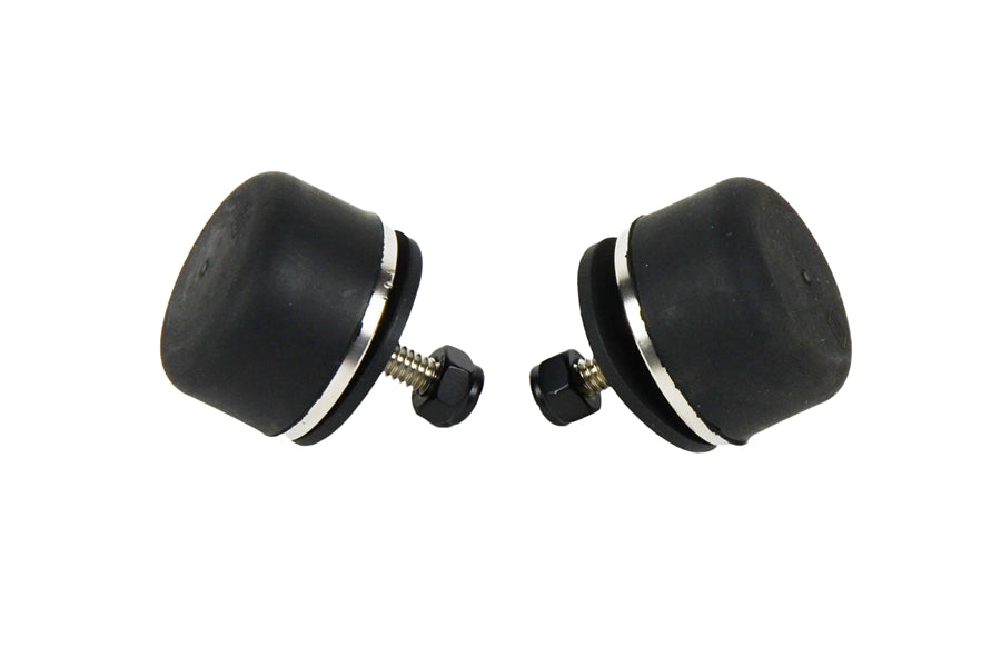 Kentrol Hood Bumpers - Polished Silver