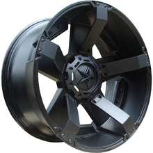 XD Wheels Rockstar II Series Wheel Matte Black 17x9 5x5