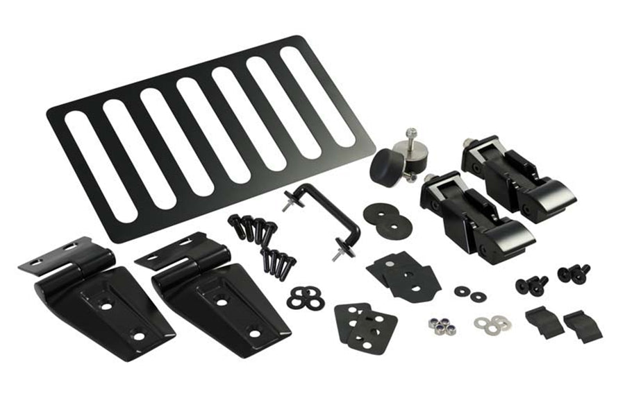 Kentrol Hood Kit - Powdercoat Black