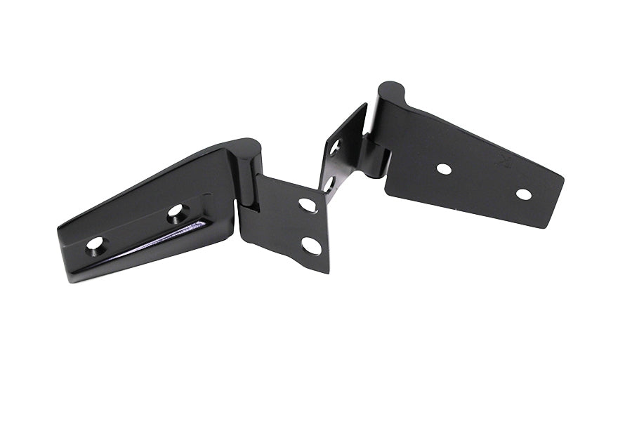 Kentrol Hood Hinge Set Pair - Powdercoat Black
