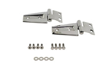 Kentrol Hood Hinge Set - Polished Silver
