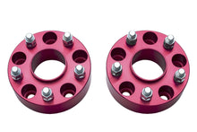 Rugged Ridge 1.75in Wheel Spacers, Red - 5x5