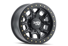 Dirty Life DT-1 9303 Series Beadlock Wheel, 17x9 8x6.5 -12mm - Matte Black