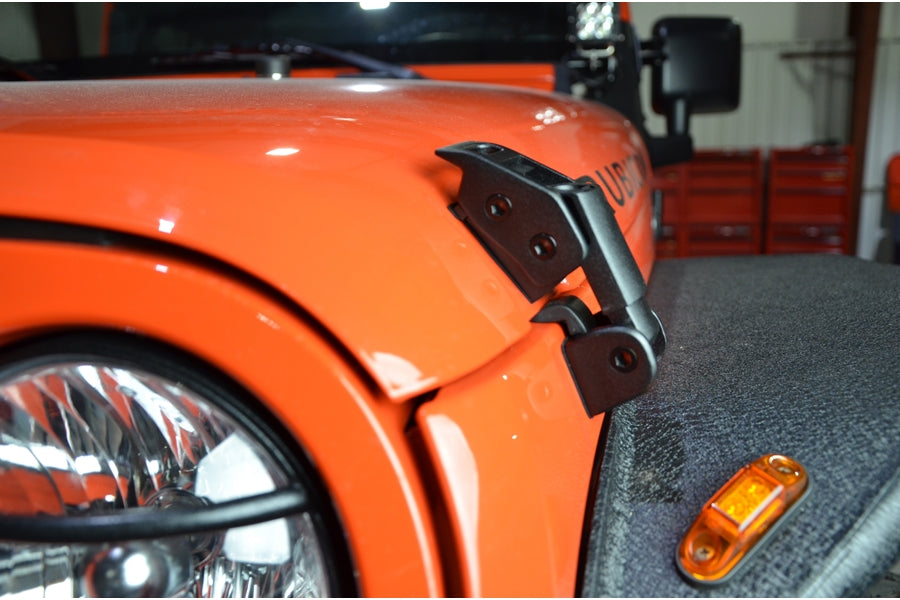 Kentrol Hood Catch Kit - Textured Black