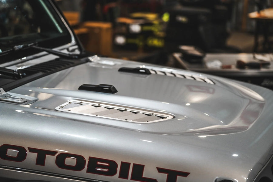 Motobilt Hood Vent Kit - Bare