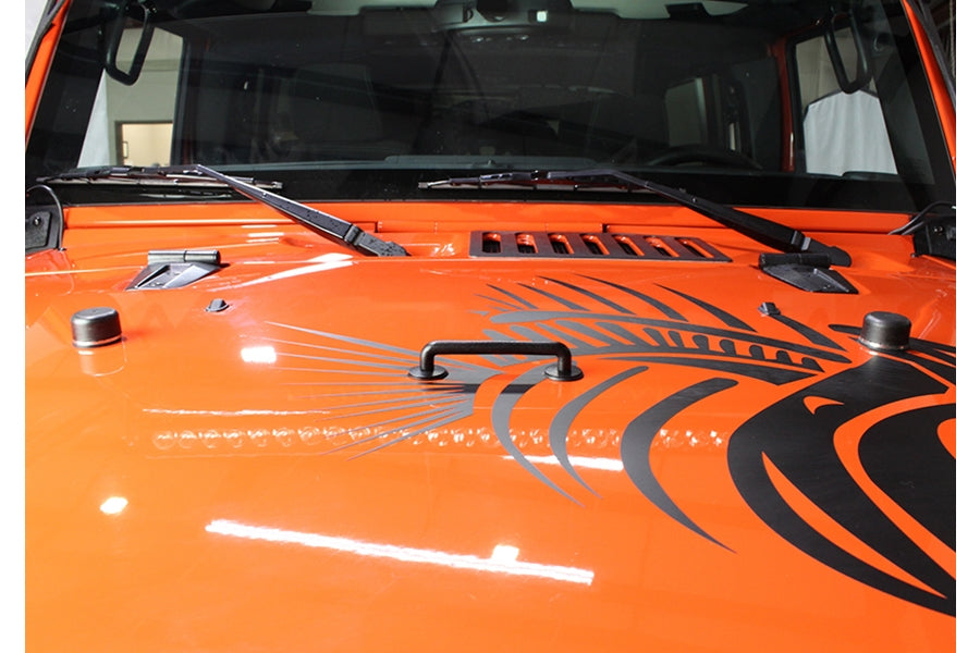 Kentrol Hood Kit, No Hood Catch - Textured Black