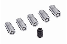 Rugged Ridge 14x1.5 Wheel Locks, Chrome 5 pieces