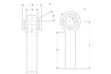Rock Krawler Pro Krawler Joint 1in Shank