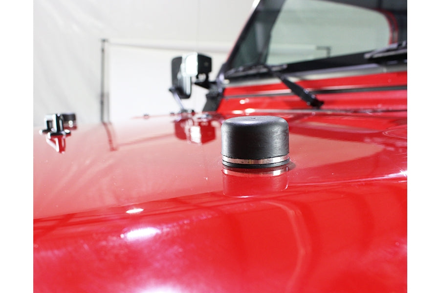 Kentrol Windshield Tie Down Kit - Powdercoat Black