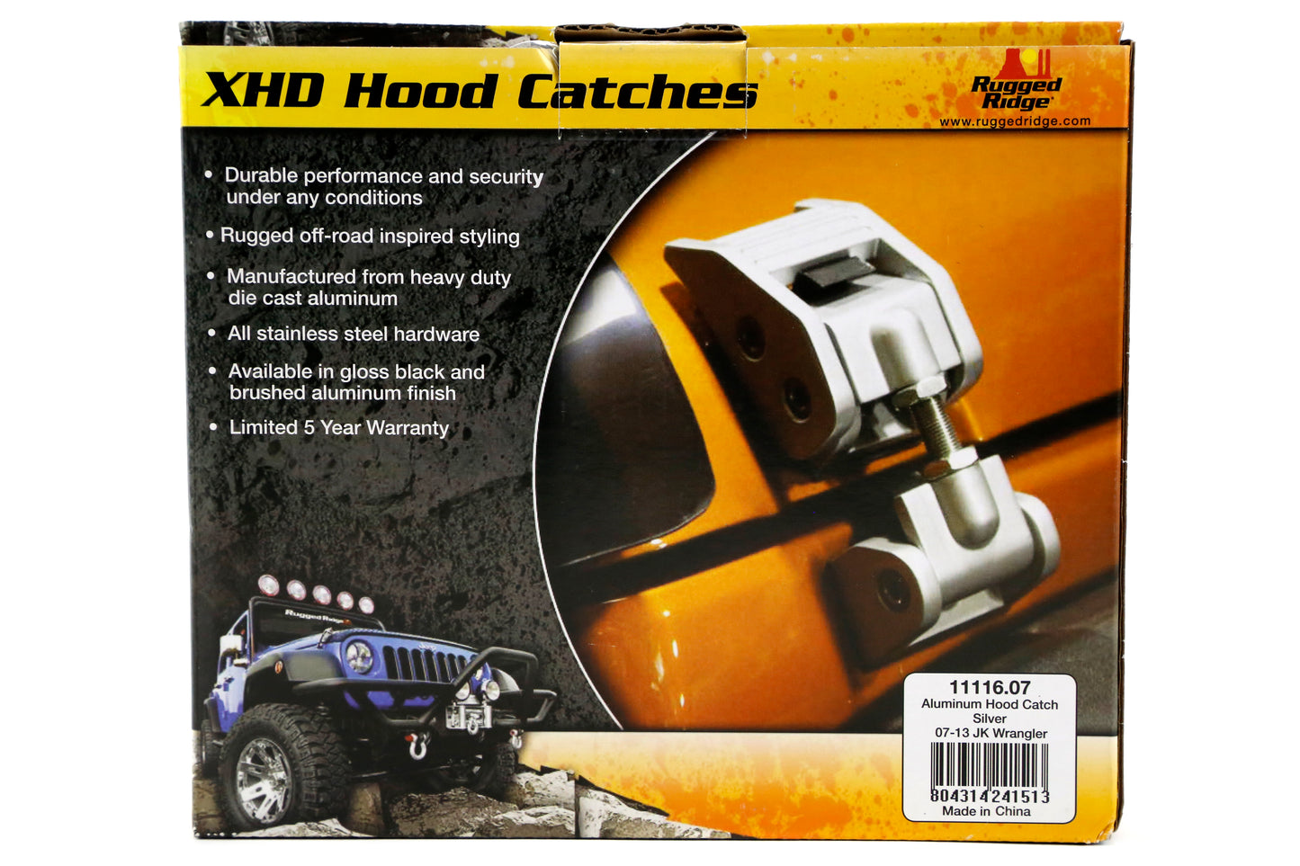 Rugged Ridge Hood Catches