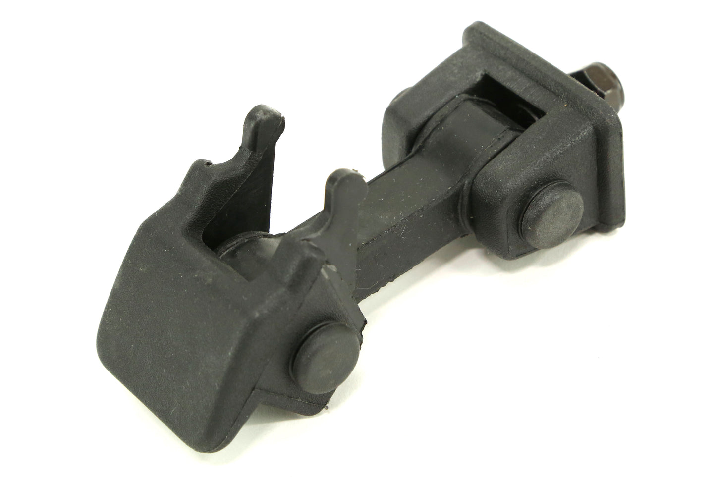 Rugged Ridge Hood Catch and Bracket Set Black