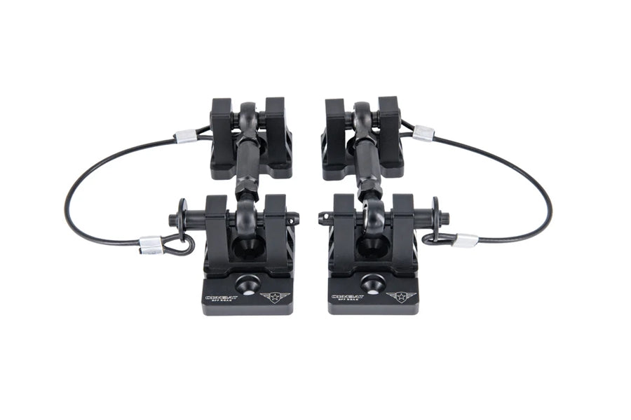Combat Off Road Billet Aluminum Hood Latch Set - Black Out Series