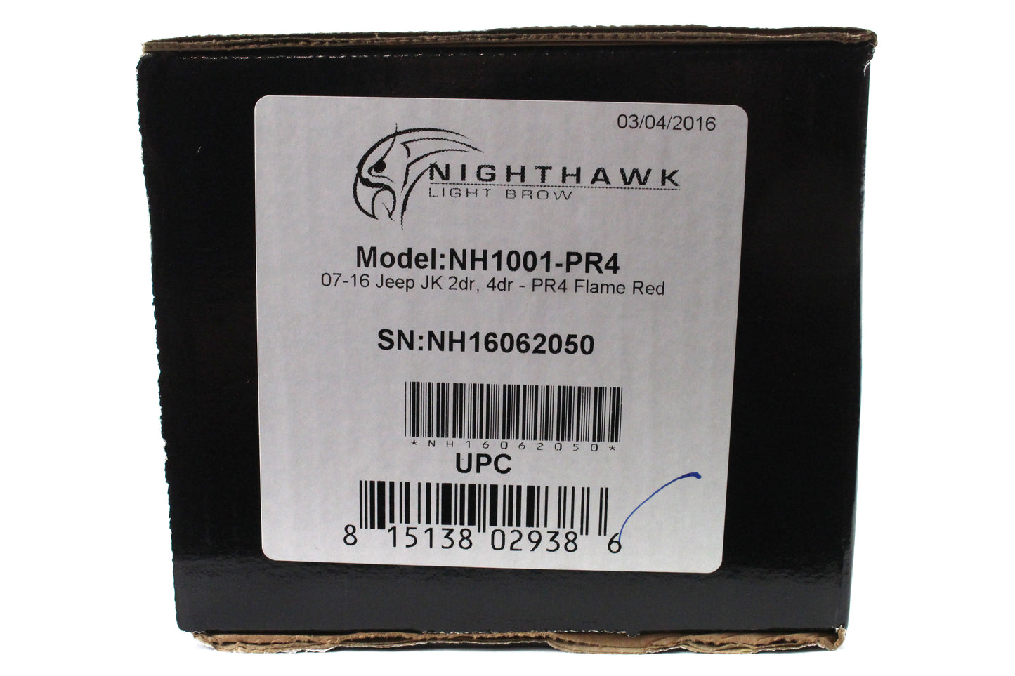 UnderCover Inc. NightHawk Light Brow Flame Red