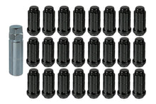 Gorilla Automotive 24pc 6Lug M14-1.5 Spline Lug Nut Kit - Black