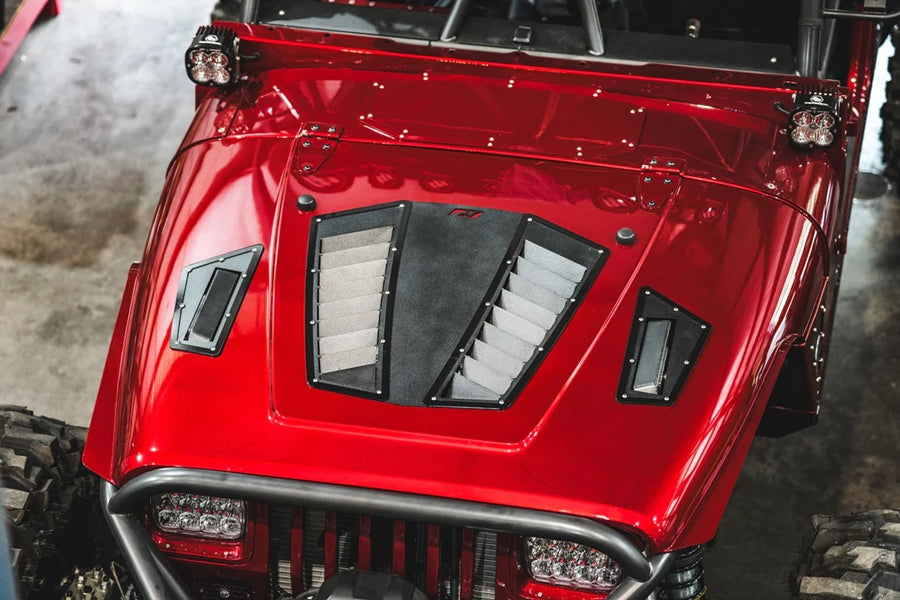 Motobilt Hood Vent Kit - Bare