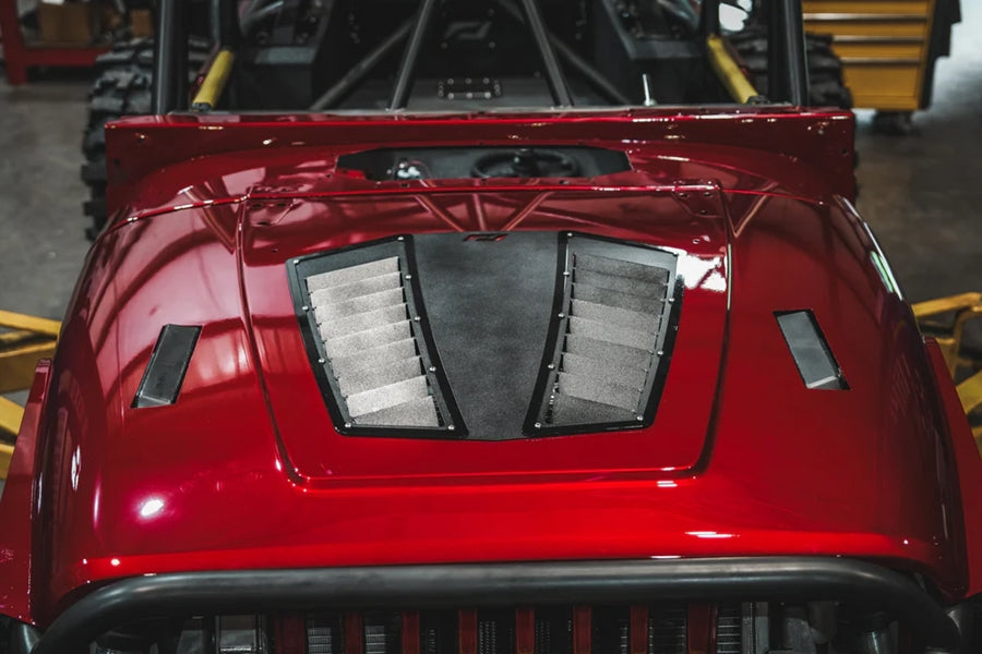 Motobilt Hood Vent Kit - Bare