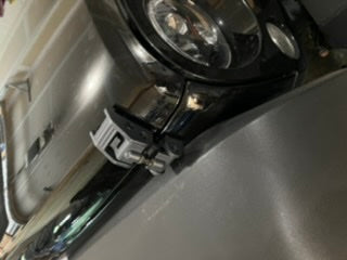 Rugged Ridge Aluminum Hood Catch Black