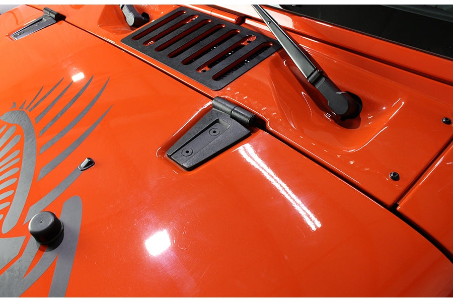 Kentrol Hood Hinge Set - Textured Black