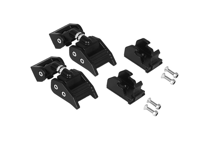 Rugged Ridge Hood Catch, Black Aluminum