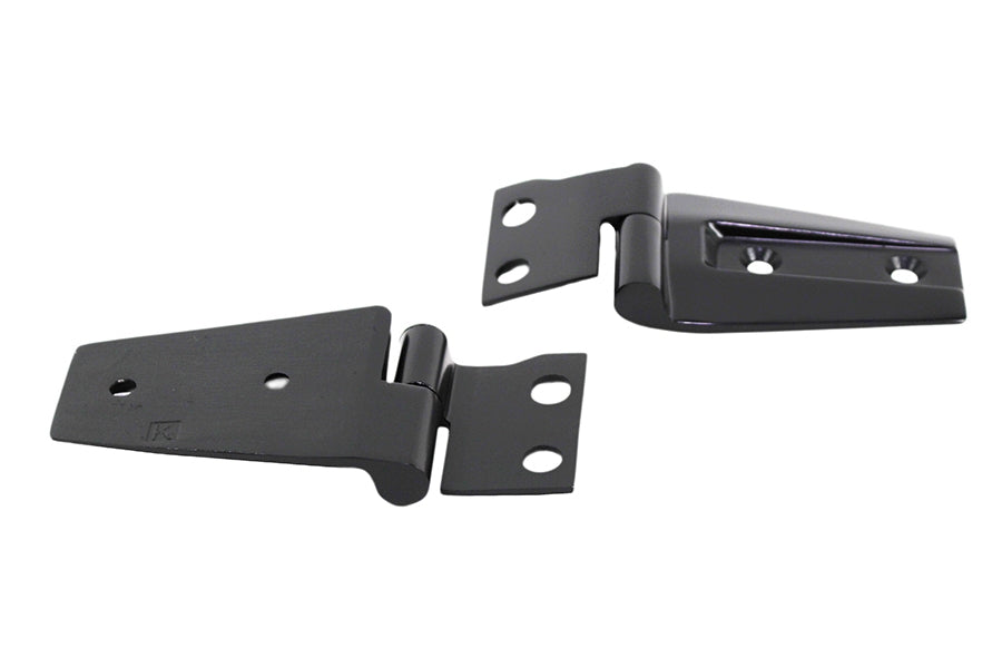 Kentrol Hood Hinge Set Pair - Powdercoat Black