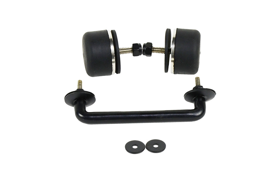 Kentrol Windshield Tie Down Kit - Powdercoat Black