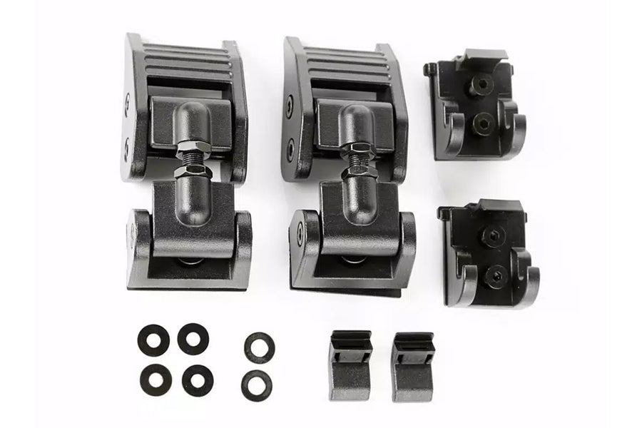 Rugged Ridge Hood Catch, Textured Black