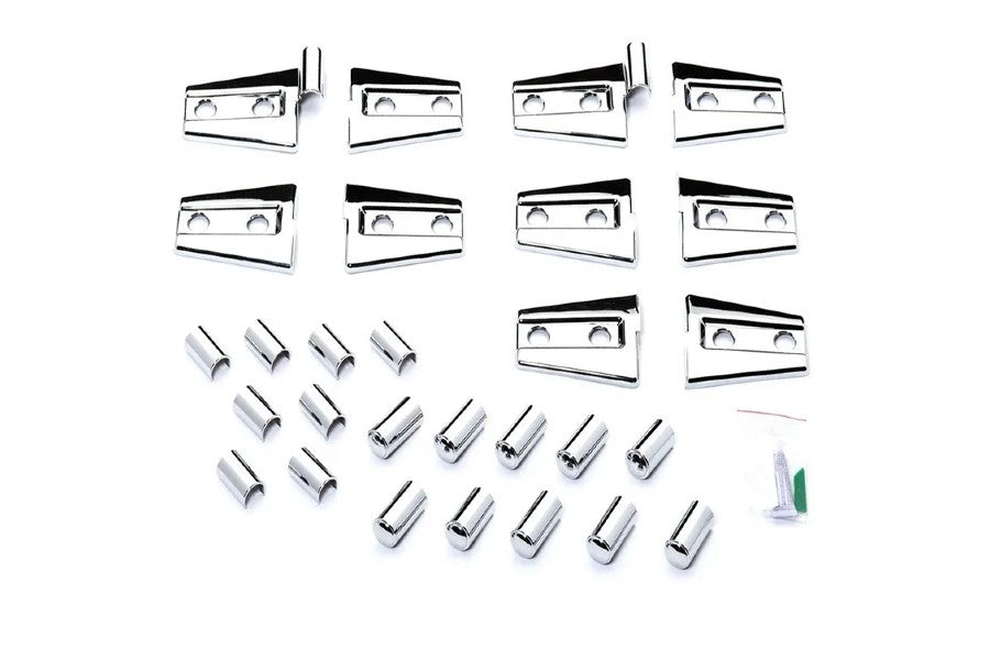 Putco Hood Hinge Covers - Chrome